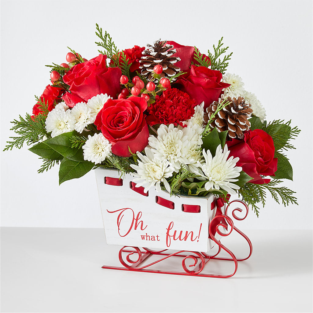 Sleigh Bells Bouquet – Blakley Flower Shop Llc, Blakely GA