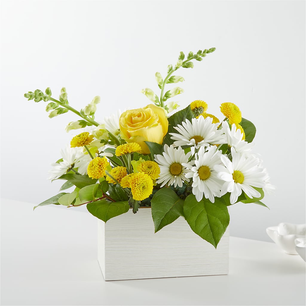 Sun Salutation Box Bouquet – Blakley Flower Shop Llc, Blakely GA