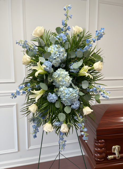 Heavenly Blue Standing Spray