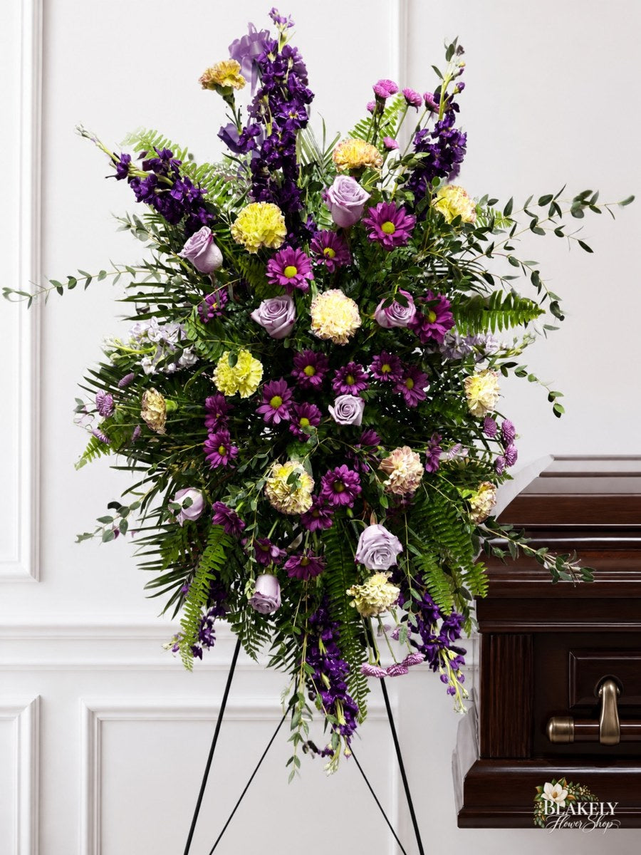 Lavender Grace Standing Spray