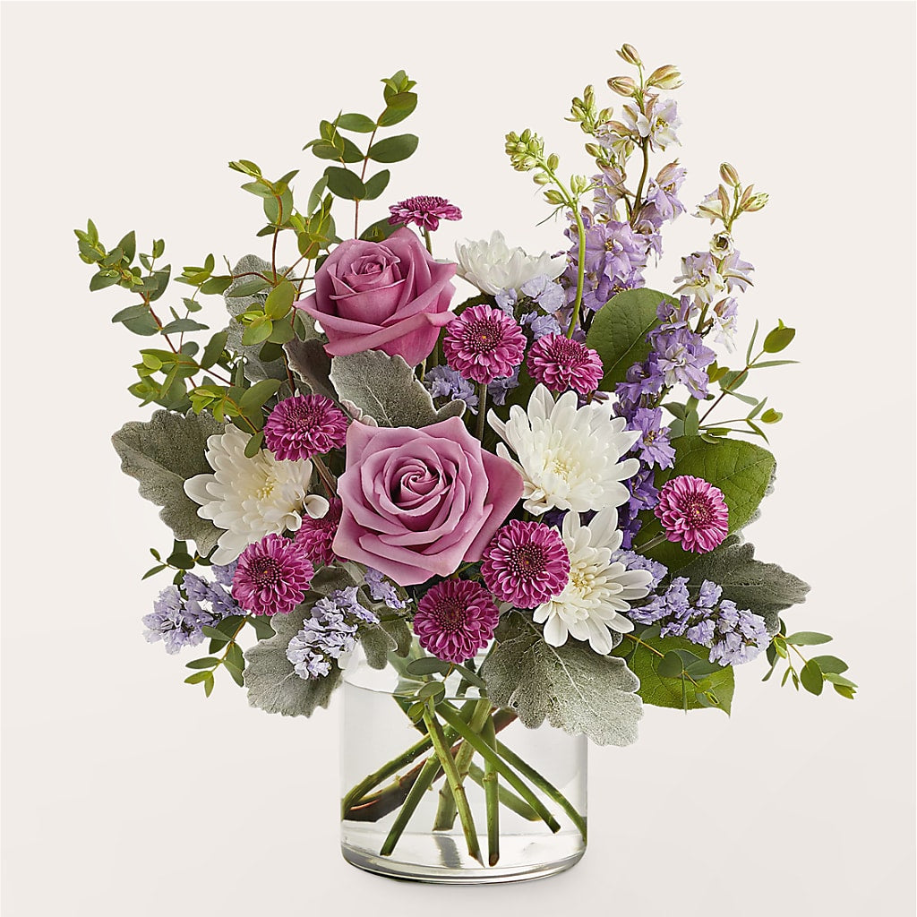 Violet Frost Bouquet – Blakley Flower Shop Llc, Blakely GA