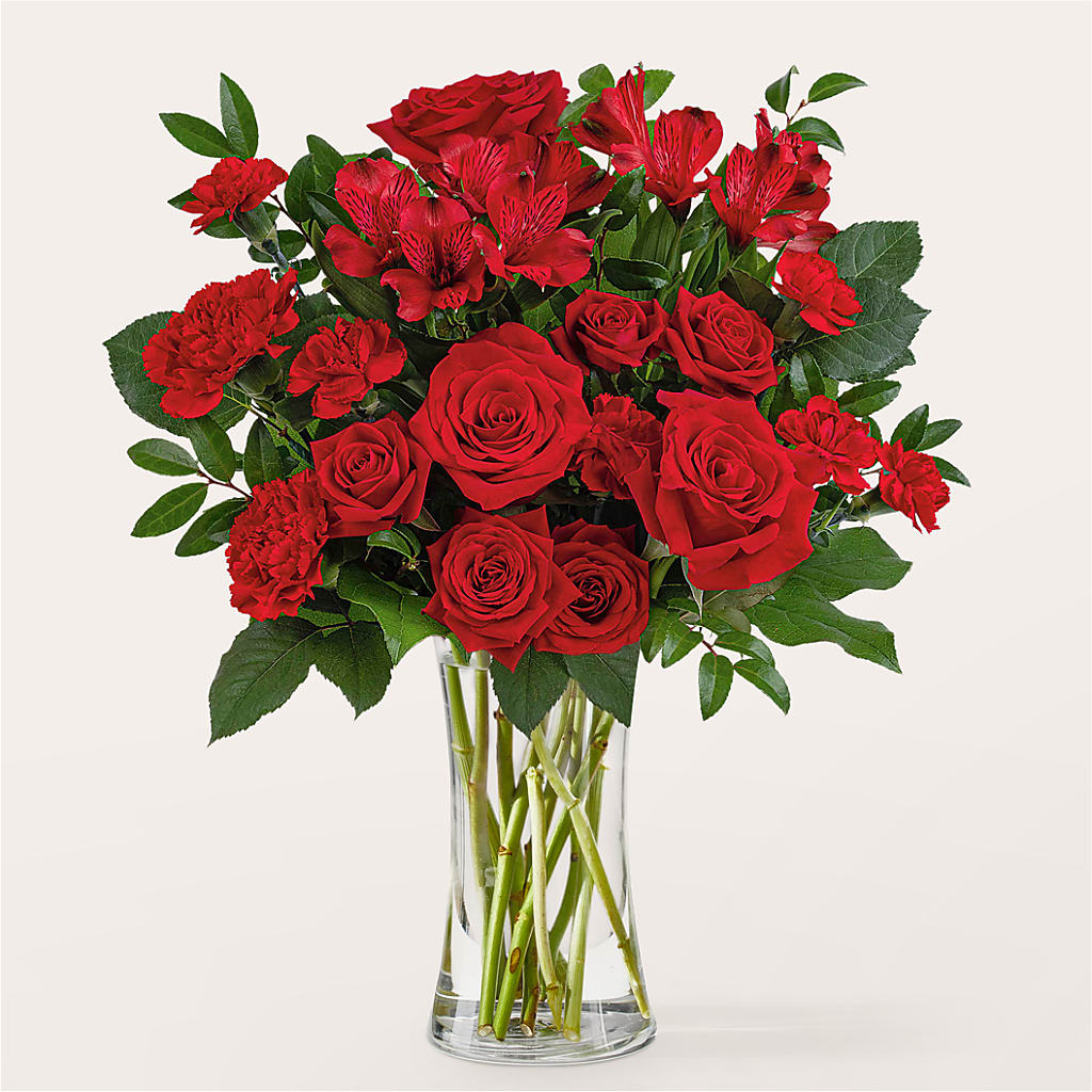 Brilliant Ruby Bouquet – Blakley Flower Shop Llc, Blakely GA