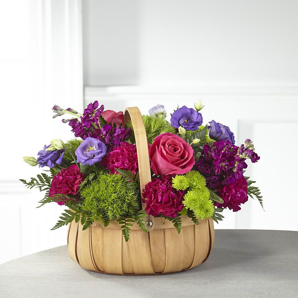 Serene Sanctuary Basket – Blakley Flower Shop Llc, Blakely GA
