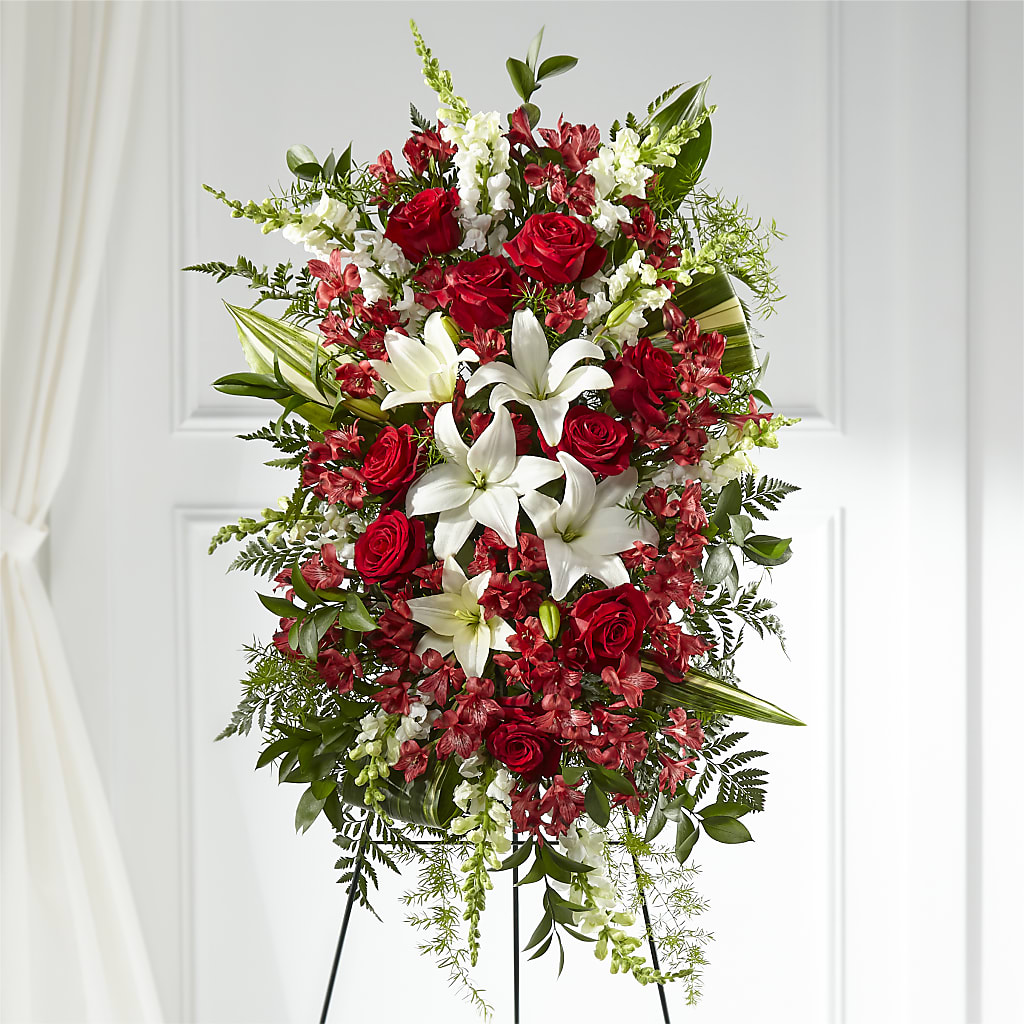 Everlasting Memory Standing Spray – Blakley Flower Shop Llc, Blakely GA