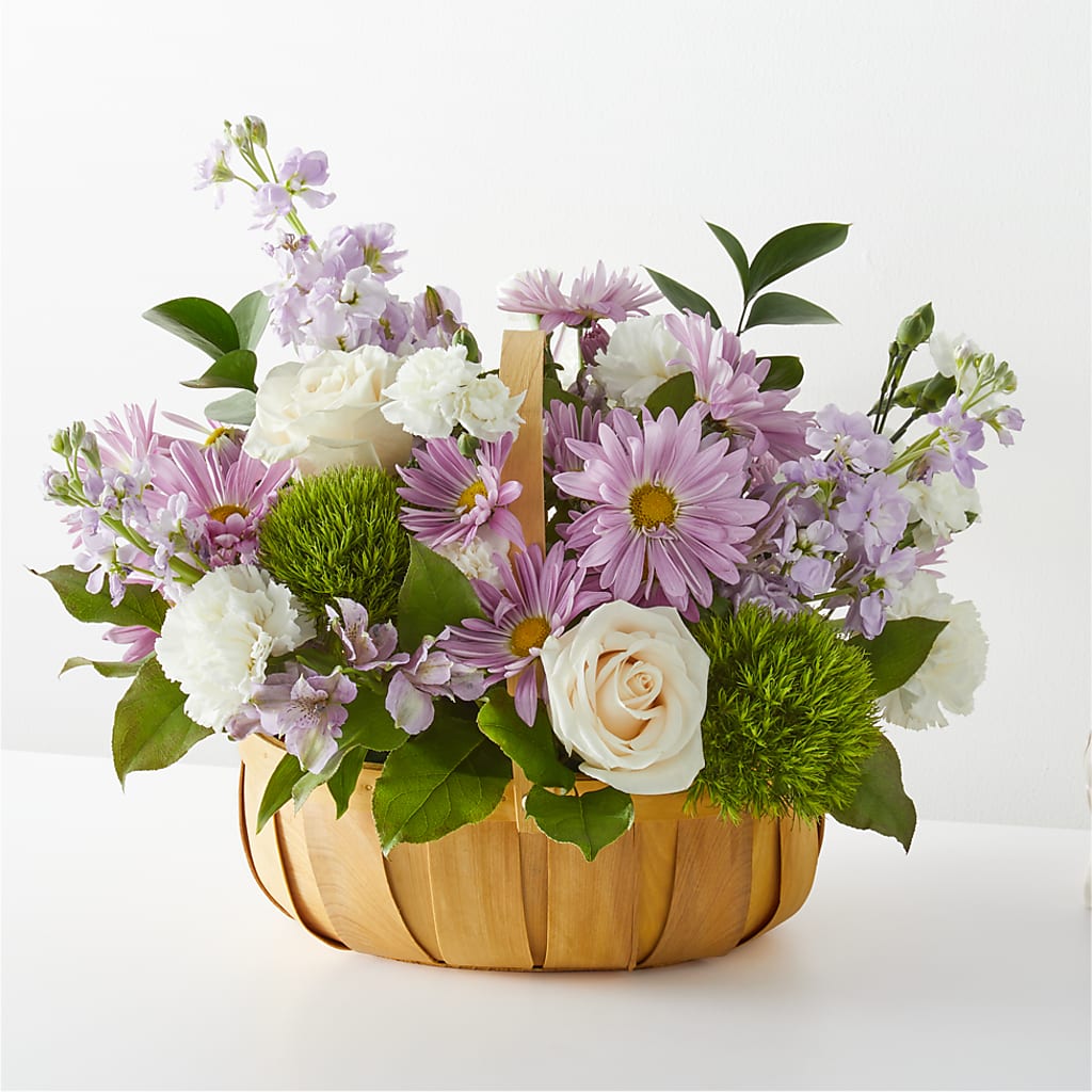 Peace & Love Basket – Blakley Flower Shop Llc, Blakely GA