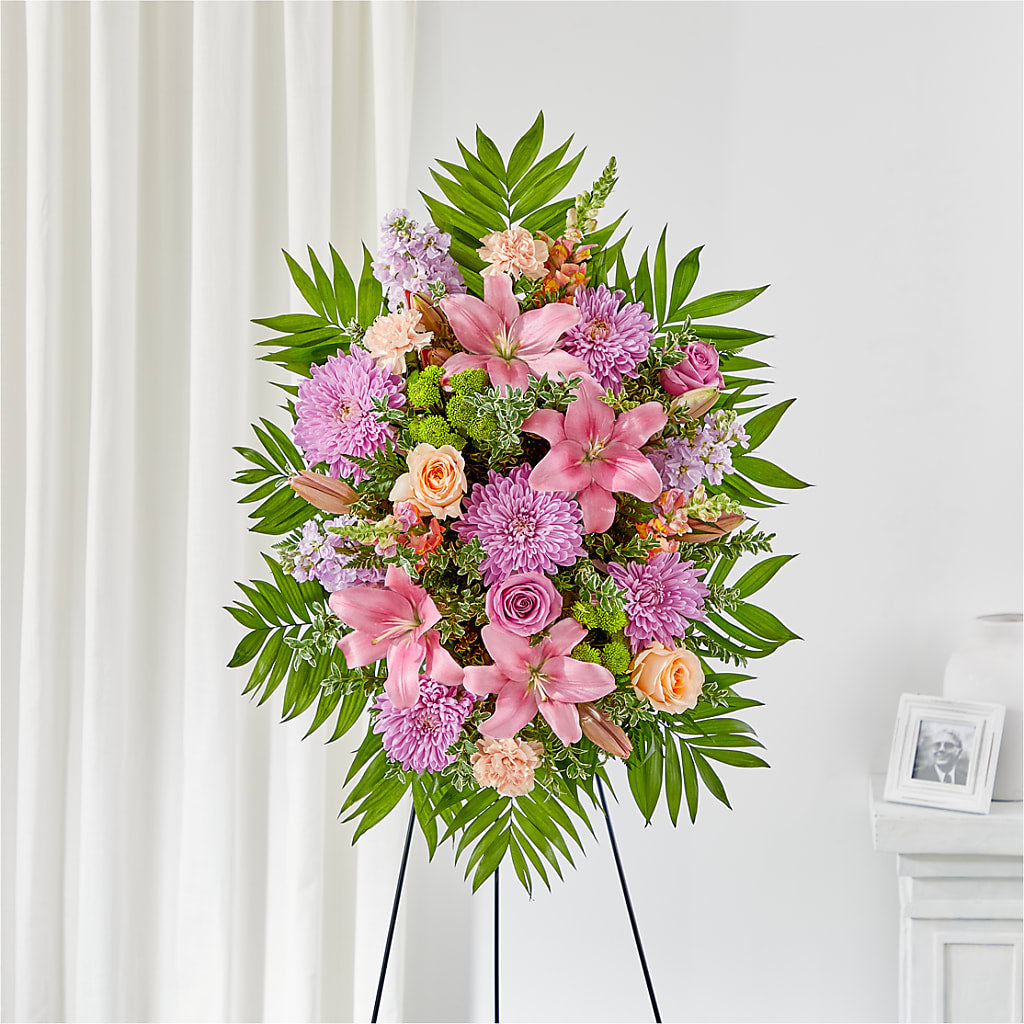 Love & Light Standing Spray – Blakley Flower Shop Llc, Blakely GA