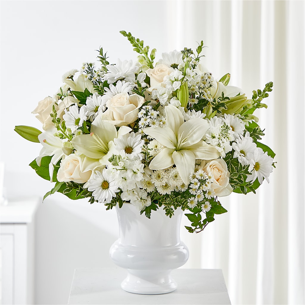Uplifting Urn Arrangement – Blakley Flower Shop Llc, Blakely GA