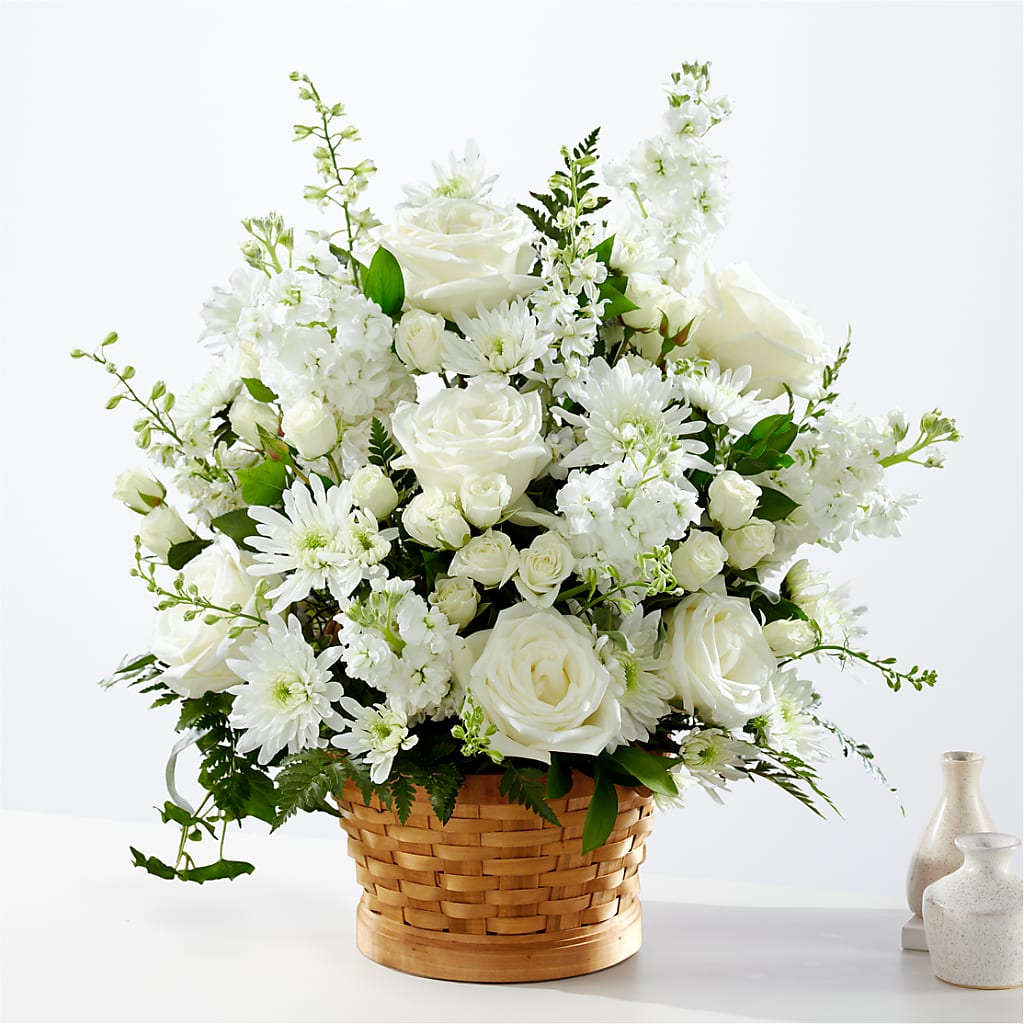 Heartfelt Condolences Arrangement – Blakley Flower Shop Llc, Blakely GA