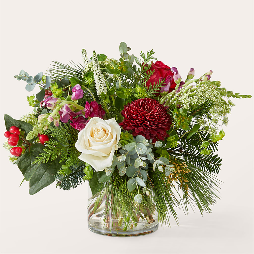 Cranberry Fizz Bouquet – Blakley Flower Shop Llc, Blakely GA
