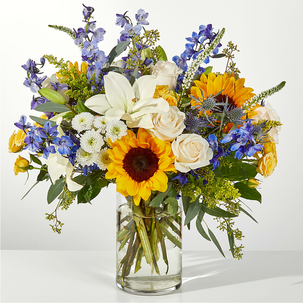 Wonderfully Sunny Bouquet – Blakley Flower Shop Llc, Blakely GA