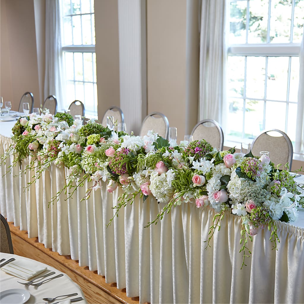 State of Joy Head Table Arrangement – Blakley Flower Shop Llc, Blakely GA