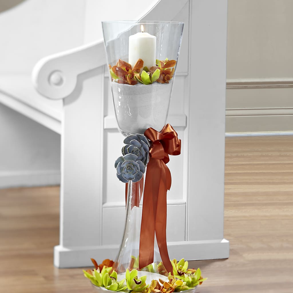 Matrimony Pew Decor – Blakley Flower Shop Llc, Blakely GA