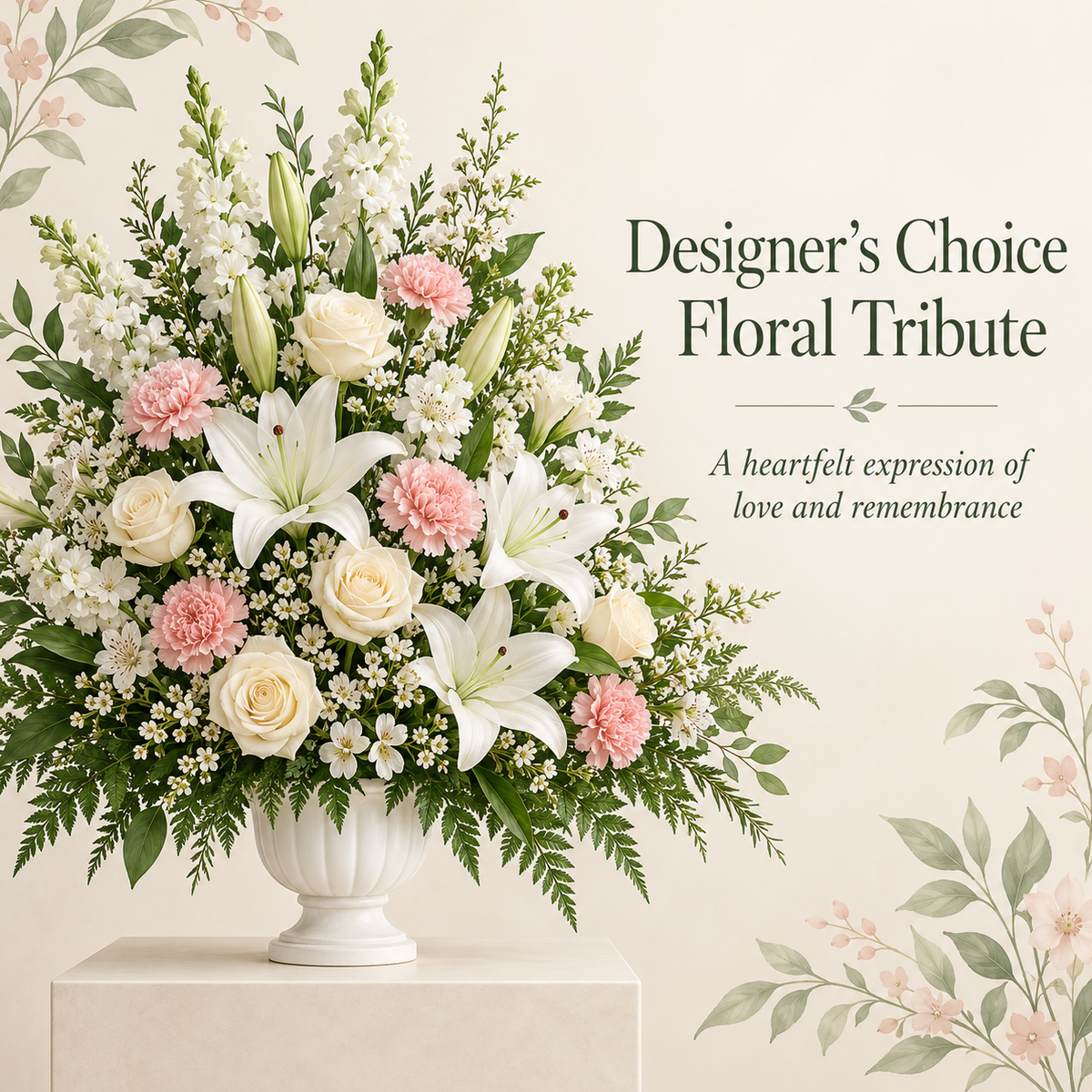 Designer’s Choice Floral Tribute