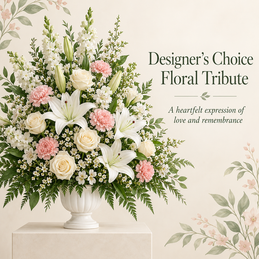 Designer’s Choice Floral Tribute