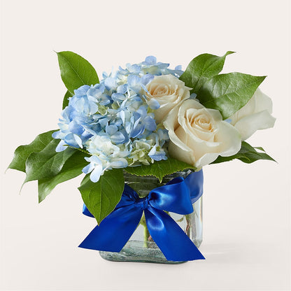 Sky Blue Delight Bouquet –  Blakley Flower Shop Llc, Blakely GA