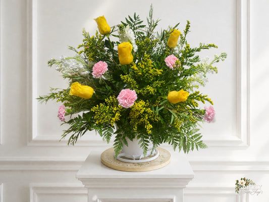 Sunshine & Grace Floral Tribute