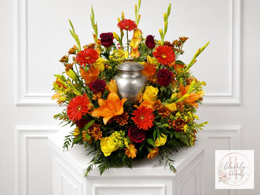 Loving Remembrance Urn Arrangement