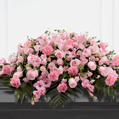 Garden of Comfort Casket Spray (Standard) –  Blakley Flower Shop Llc, Blakely GA
