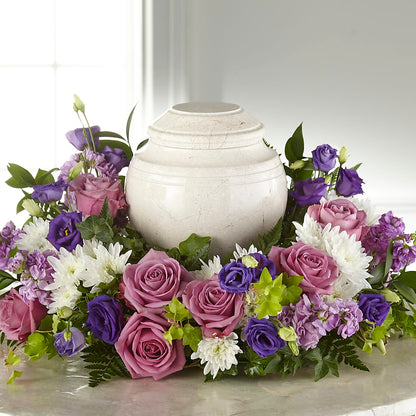 Blooming Sympathy Cremation Adornment –  Blakley Flower Shop Llc, Blakely GA
