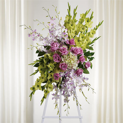 Lasting Legacy Standing Spray –  Blakley Flower Shop Llc, Blakely GA