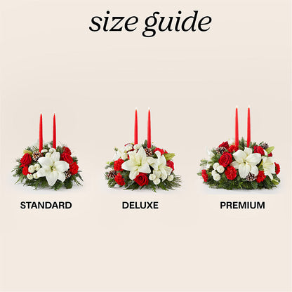 Seasonal Festivities Centerpiece –  Blakley Flower Shop Llc, Blakely GA