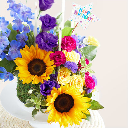 Star of the Day Floral Cake –  Blakley Flower Shop Llc, Blakely GA