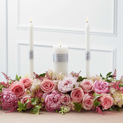 Worldwide Romance Unity Candle Arrangement –  Blakley Flower Shop Llc, Blakely GA