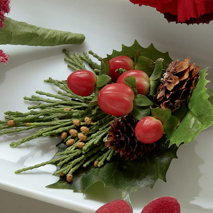 Red Berry Boutonniere –  Blakley Flower Shop Llc, Blakely GA